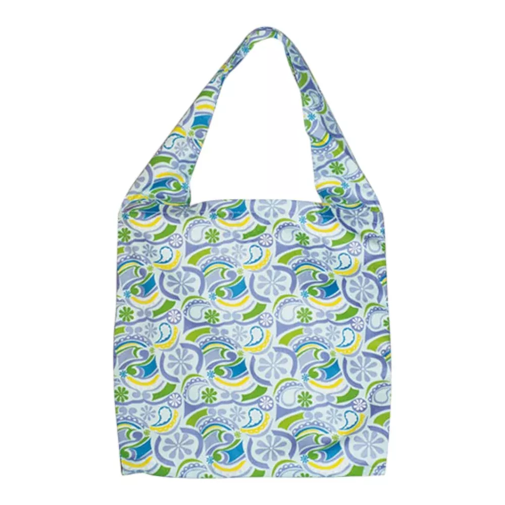 Mega Cap 1514 Floral Cotton Beach Tote