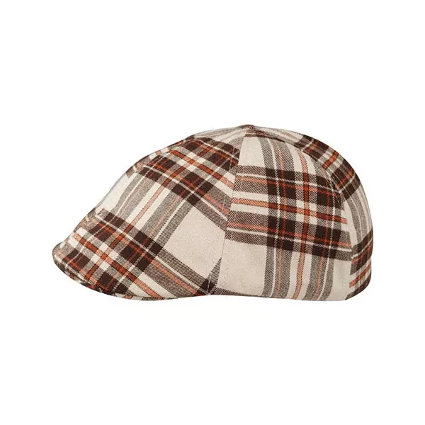 Mega Cap 2138 Plaid Ivy Cap