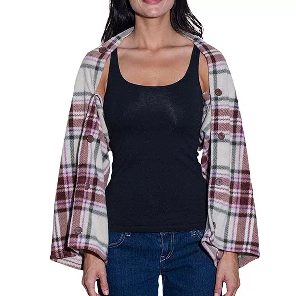 Mega Cap 3040 Convertible Fleece Scarf & Shawl