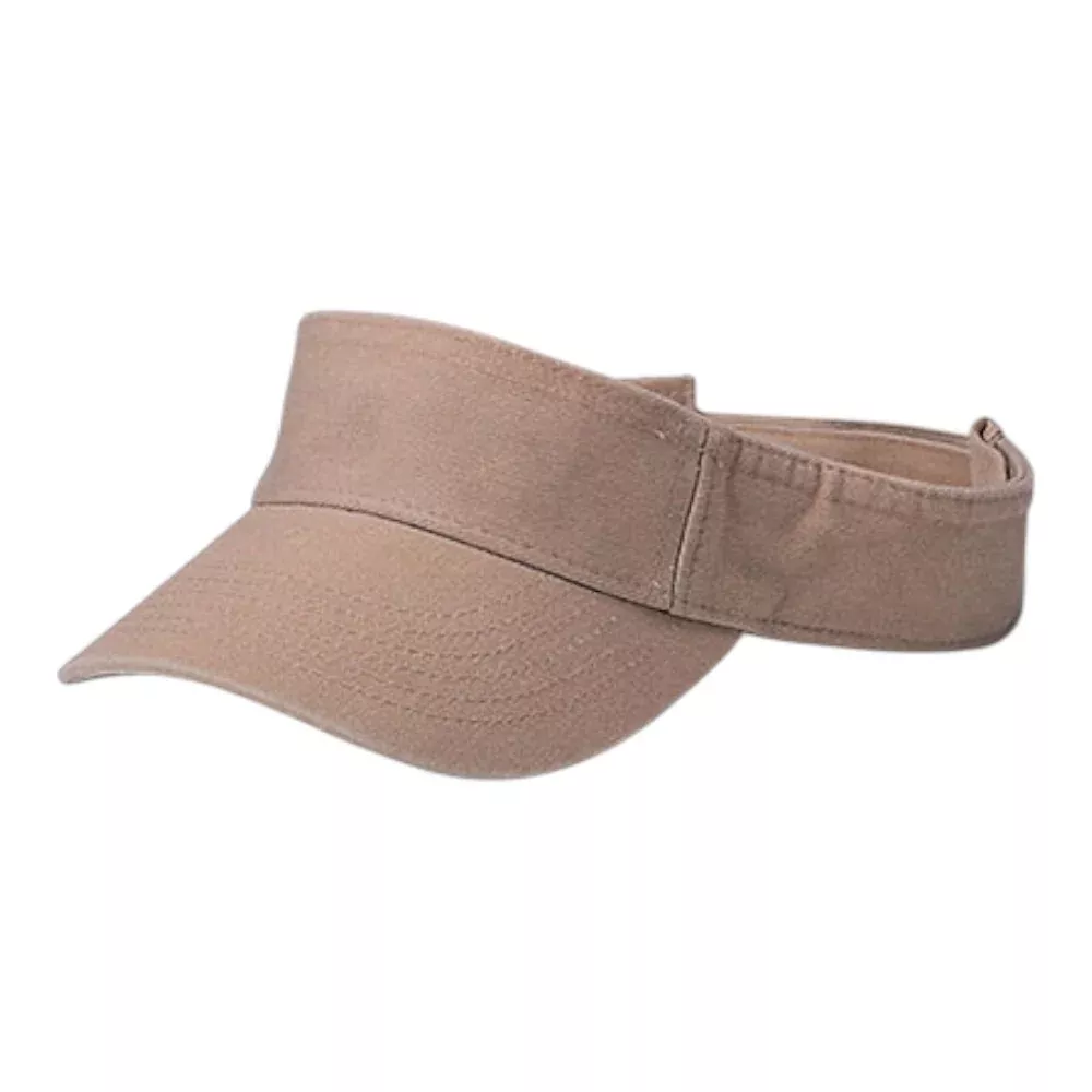 Mega Cap 4021A Pro Style Cotton Twill Washed Visor