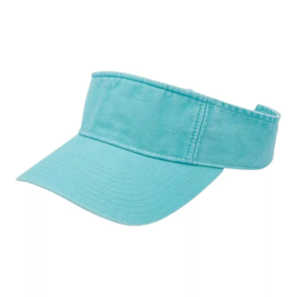 Mega Cap 4021C Washed Pigment Dyed Cotton Twill Visor