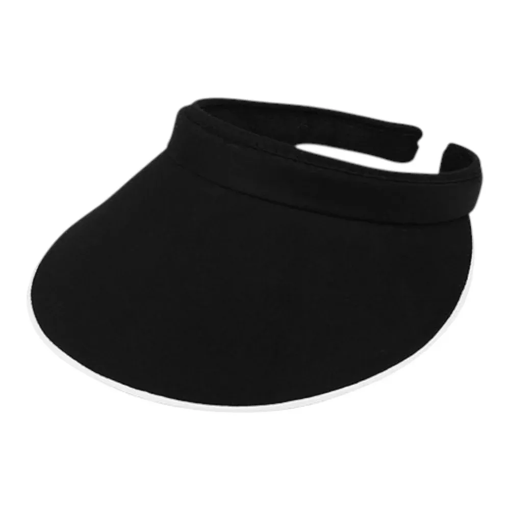 Mega Cap 4115 Cotton Twill Clip-On Visor