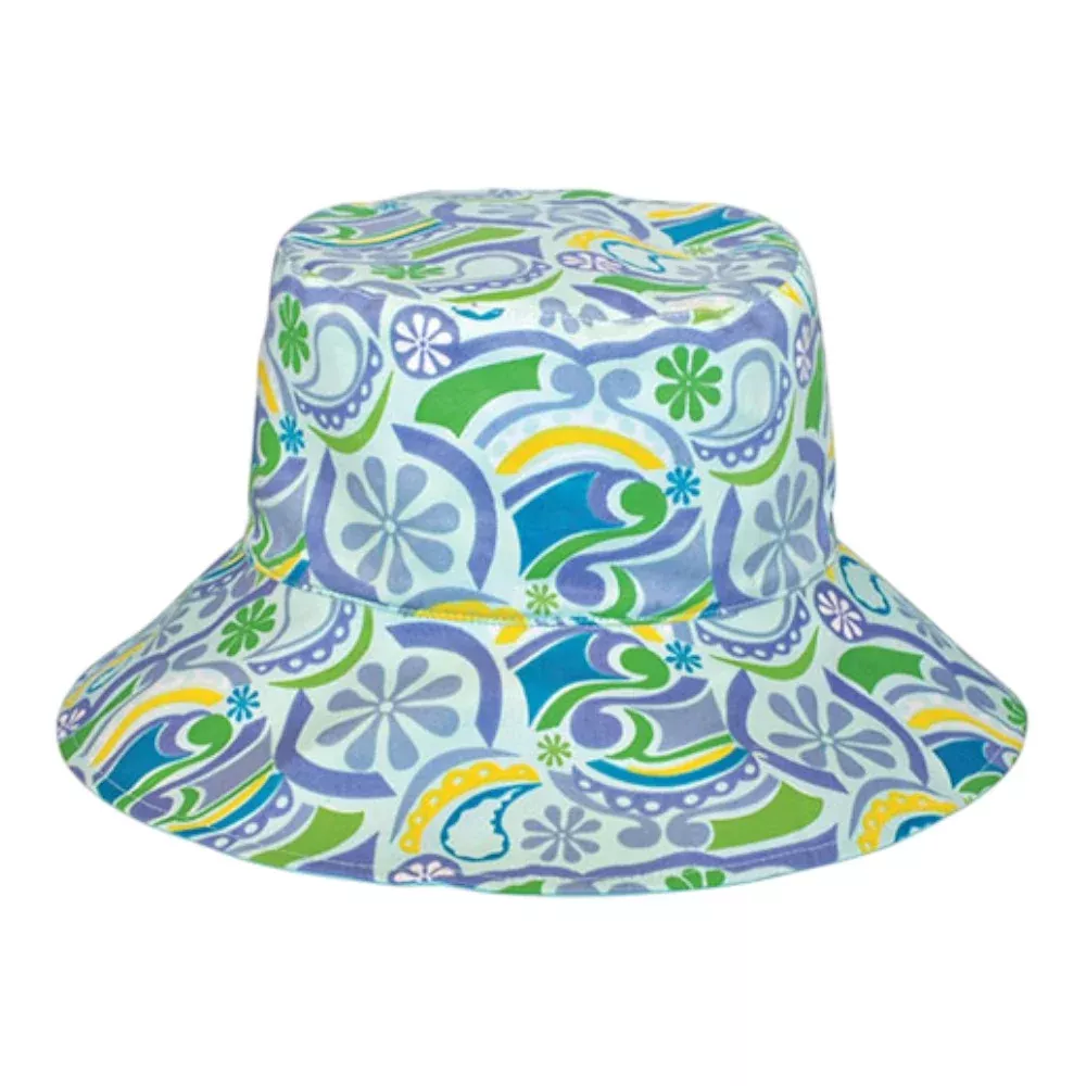 Mega Cap 6556 Ladies’ Floral Reversible Bucket Hat