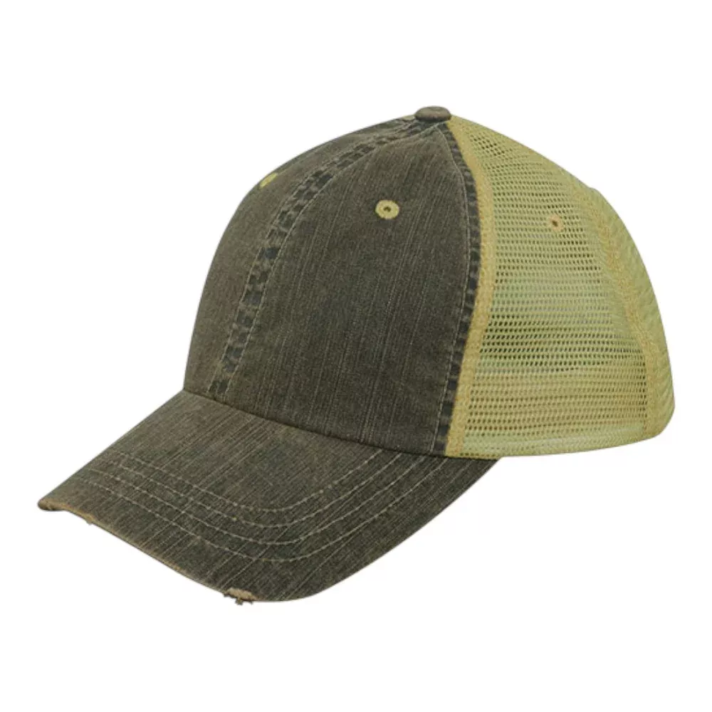 Mega Cap 6864 Distressed Herringbone Mesh