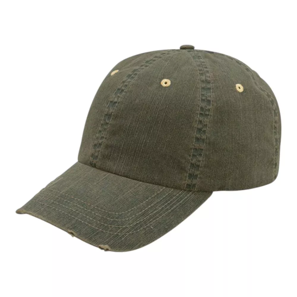 Mega Cap 6865 Distressed Herringbone
