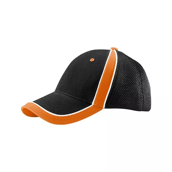 Mega Cap 6941 Mega Flex Brushed Canvas Mesh Cap