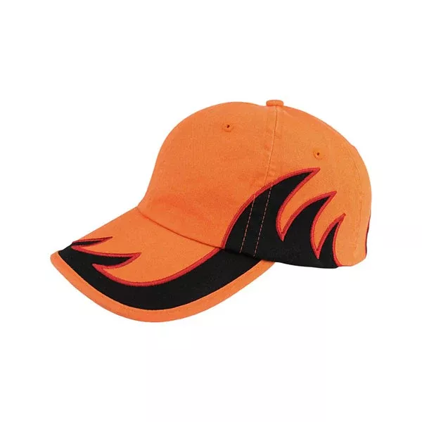 Mega Cap 6979 Low Profile Washed Cotton Twill Flame Cap
