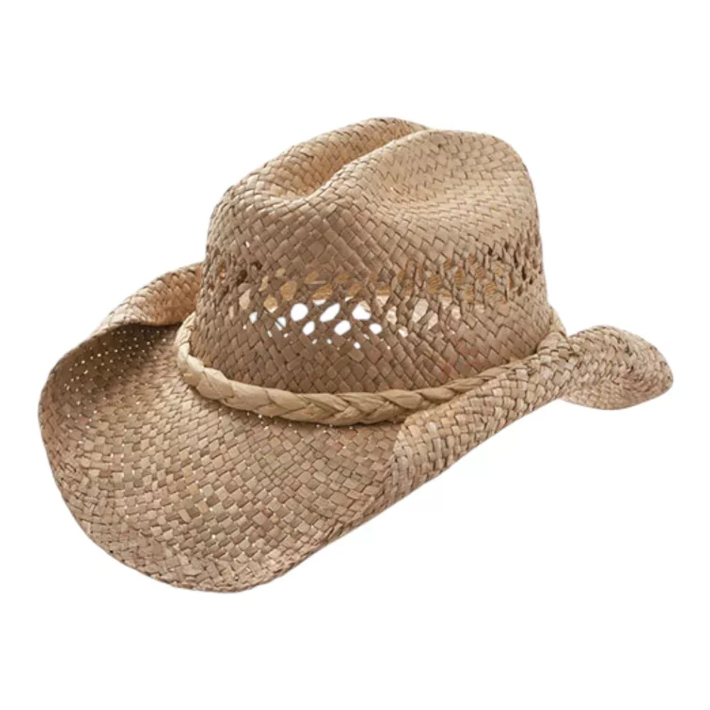 Mega Cap 8171 Straw Cowboy Hat