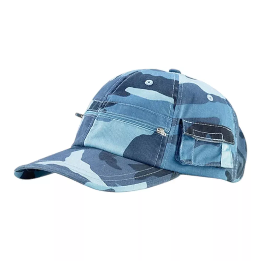 Mega Cap 9014 Casual Style Camouflage Twill Washed Pocket Hat