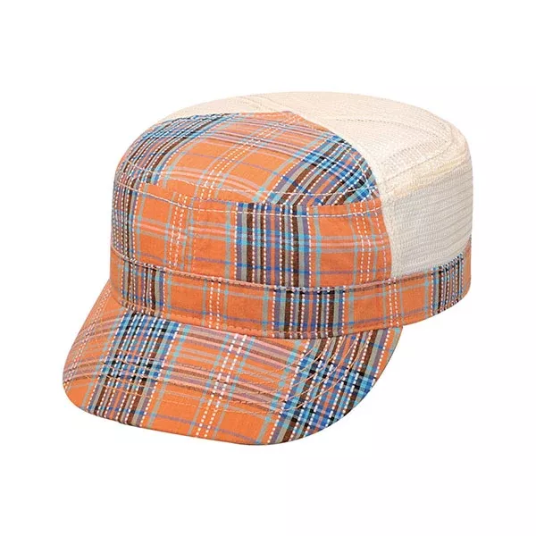 Mega Cap 9039 Fashion Plaid Army Cap