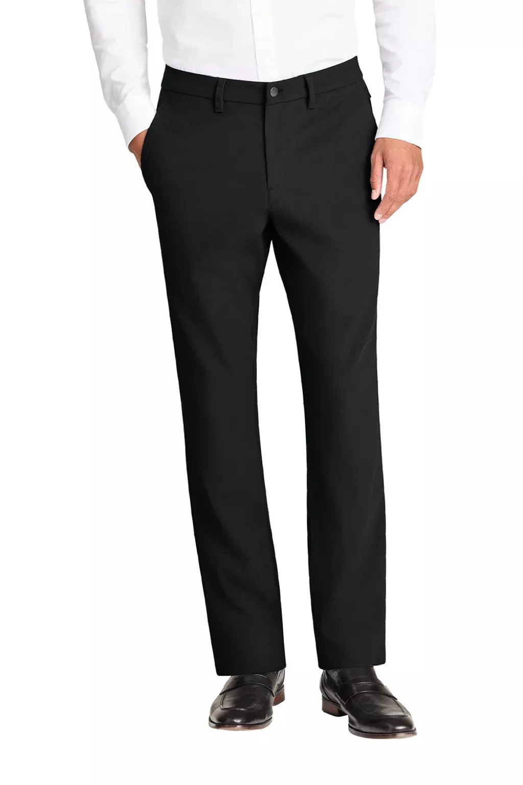 Mercer+Mettle Mens Capital Tech Pants w/ Pockets - Deep Black - NEW