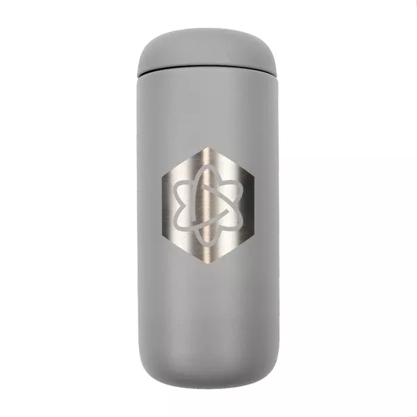 MerchPerks Fellow Matte Grey 16 oz Carter Move Mug with Splash Guard