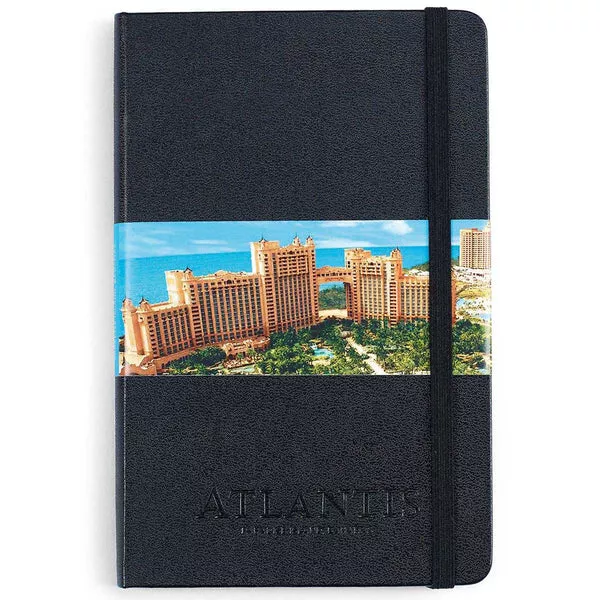 Moleskine Black Hard Cover Medium Ruled Notebook (4.5" x 7.0")