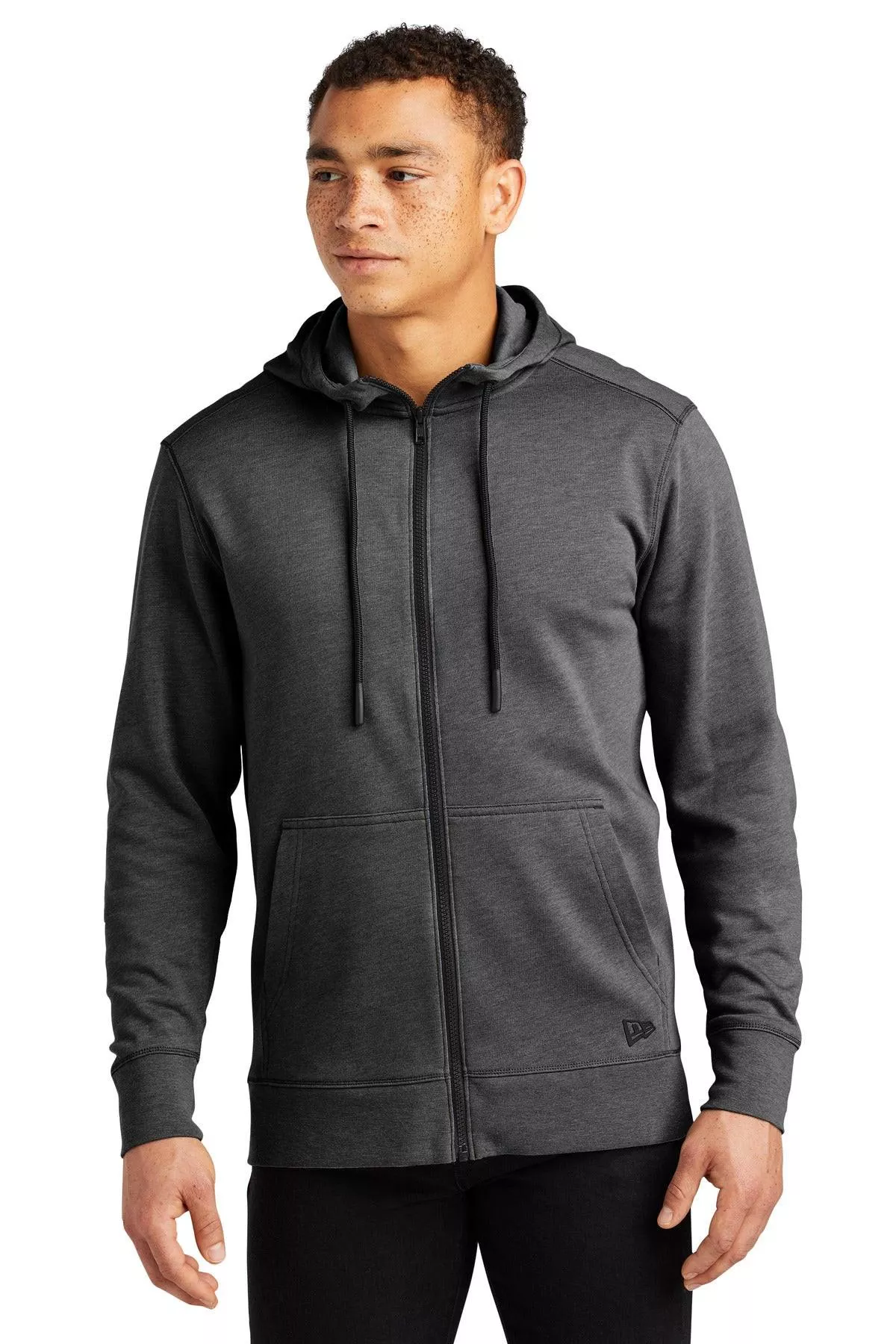 New EraTri-Blend Fleece Full-Zip HoodieNEA511