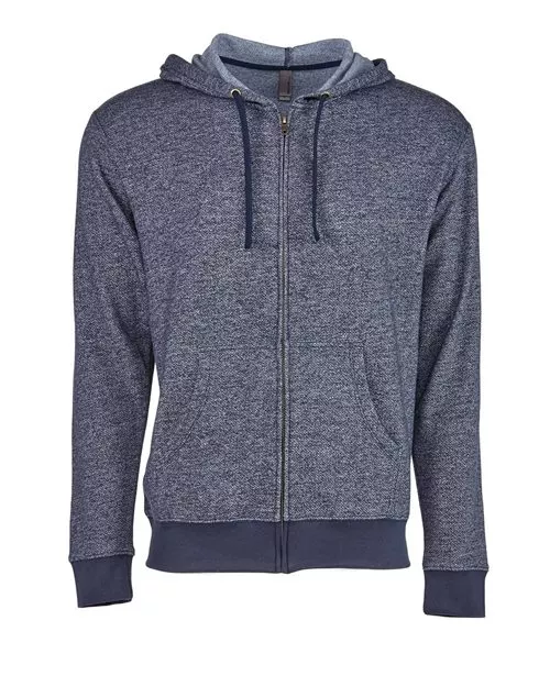 Next Level 9600 Unisex Pacifica Full-Zip Hoodie Sweatshirt