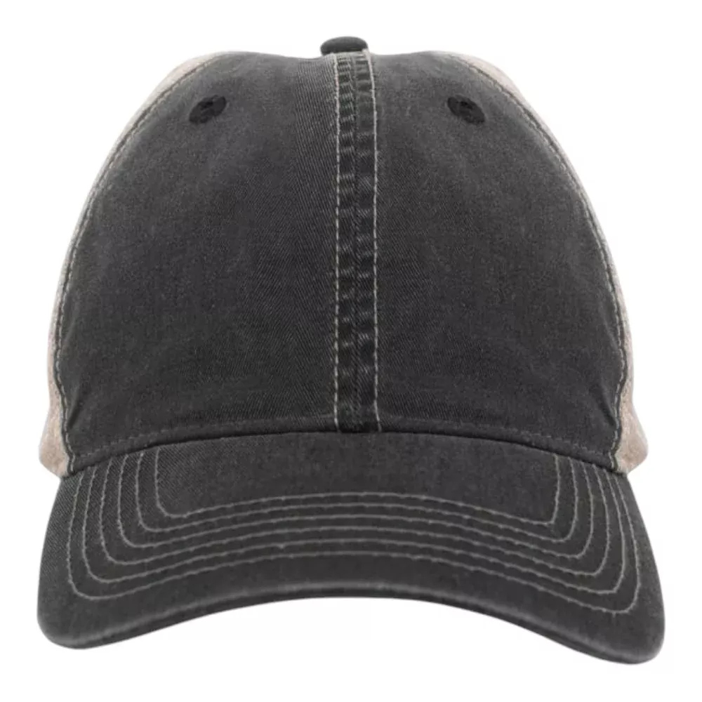 Pacific Headwear V37 Vintage Dirty Trucker Snapback Cap