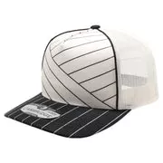 Pit Bull STR10 5-Panel Stripe2 Cream Meshback