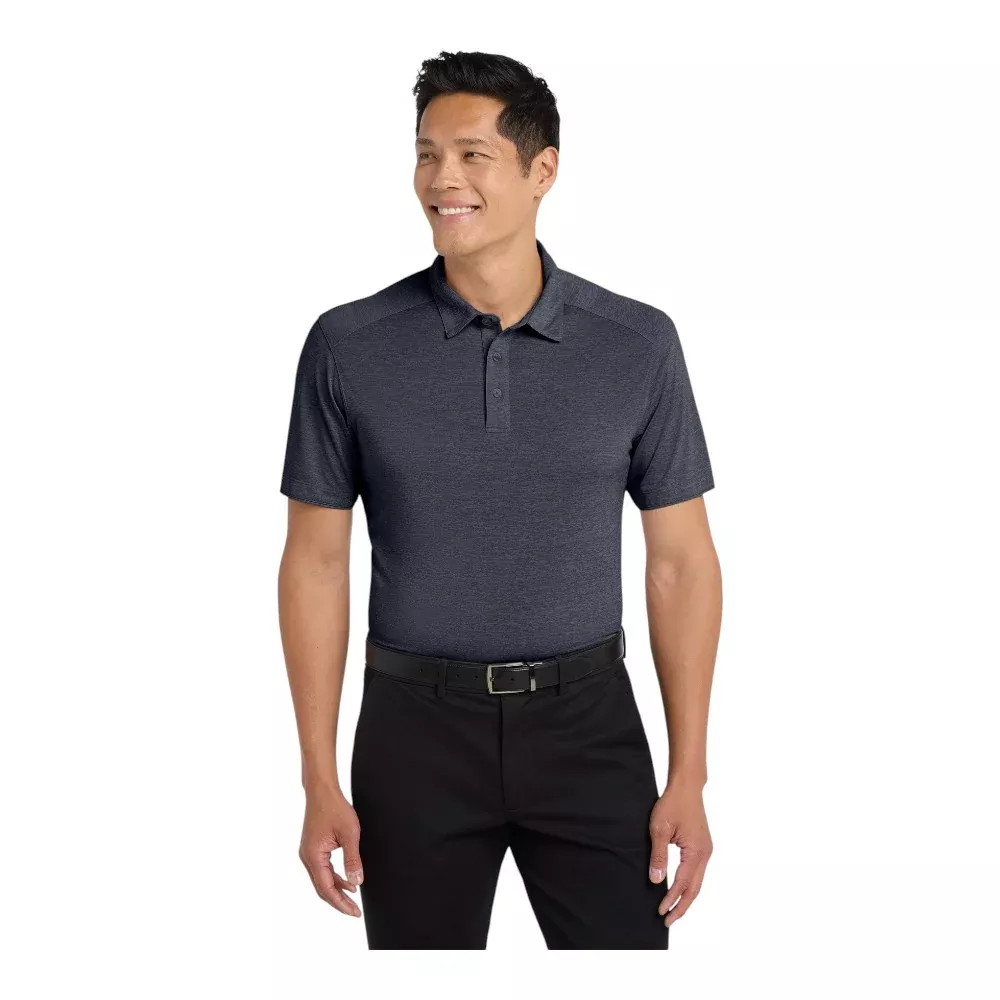 Port Authority K574 Digi Heather Performance Polo