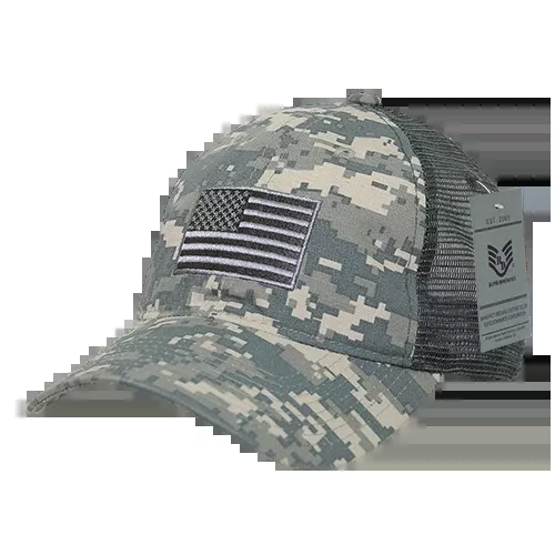 Rapid Dominance A13 Embroidered Ripstop Trucker Cap