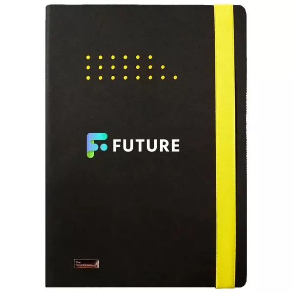 The Smartnotebook Black With Yellow Strap Smart Flex