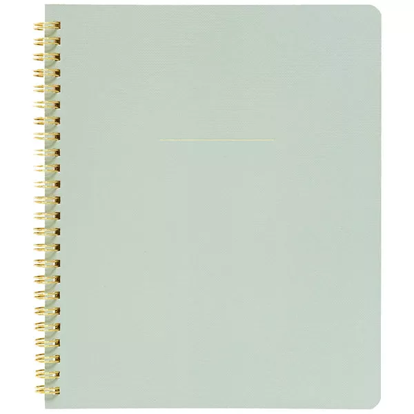 Sugar Paper Office Green Spiral Notebook