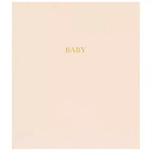 Sugar Paper Pale Pink Baby Book