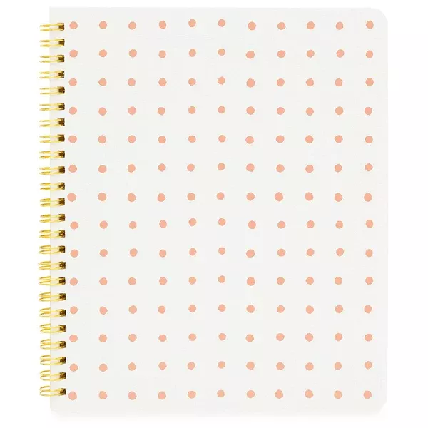 Sugar Paper Rose Dot Spiral Notebook
