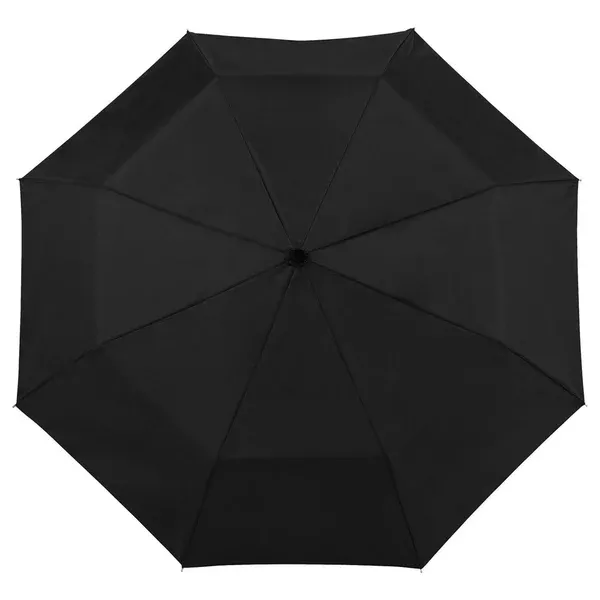 Totes Black 42" 3 Section Auto Open Umbrella