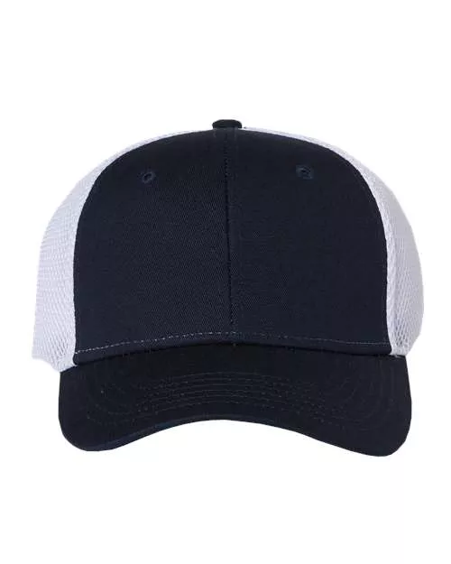Valucap 3200 Spacer Mesh-Back Cap – 55/45 Cotton/Polyester Front with Spacer Foam Mesh Back | Structured Mid-Profile