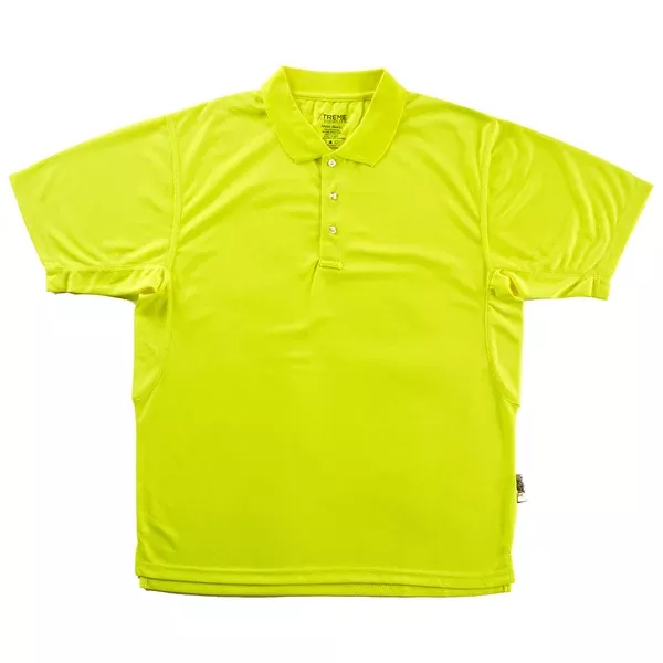 Xtreme Visibility Unisex Yellow HiVis Perfect Polo