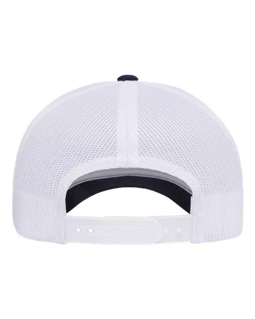 YP Classics 6606NU NU Retro Trucker Cap – 74/26 Polyester/Cotton | 6-Panel | Tri-Layer Technology | OSFA