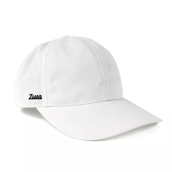 Zusa White Staycationer Dad Cap