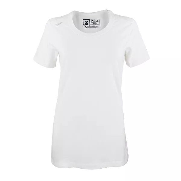 Zusa Women's White Peachy Tee